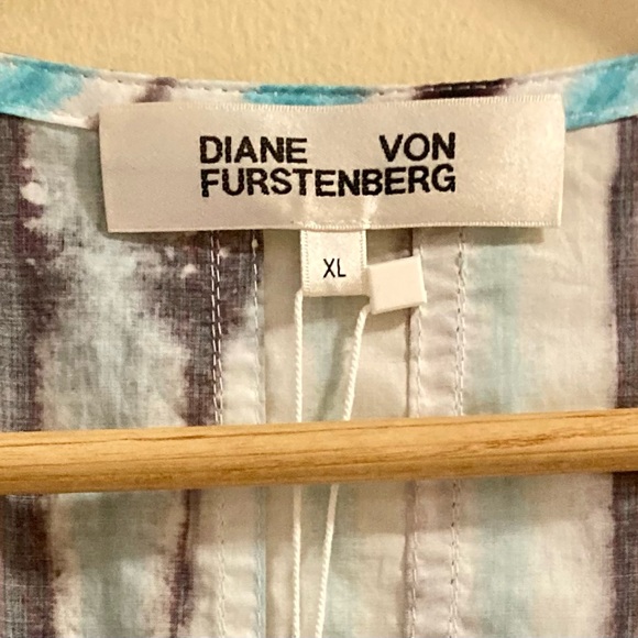 Diane Von Furstenberg Indra Wrap Dress - size XL - Picture 7 of 12